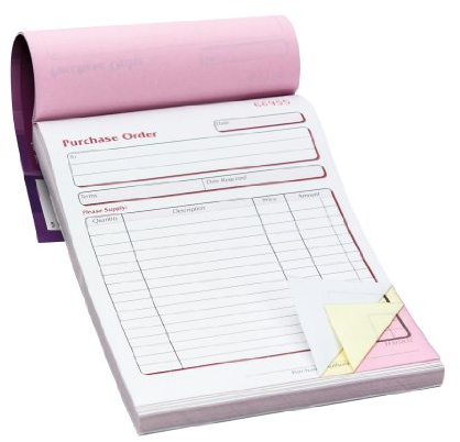 Pukka Pad, NCR Triplicate Purchase Order Book 137x203mm Pack of 5