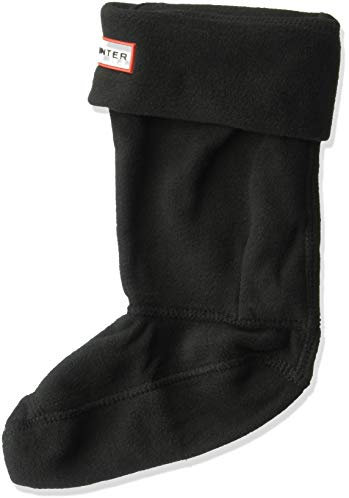 Hunter Unisex-Baby Kids Boots Socks, Black, 5 Infant