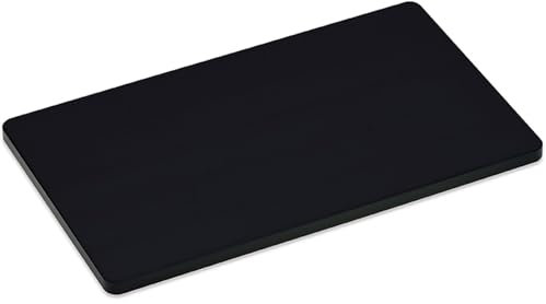 Giesser seit 1776 - Made in Germany - Küchenbrett, 50 cm, Messerbrett, Kunststoff, schwarz, Schneidebrett, deutsches Qualitätsprodukt, 6865 50