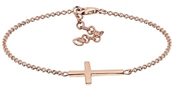 Elli Armband Damen Kreuz Glaube in 925 Sterling Silber