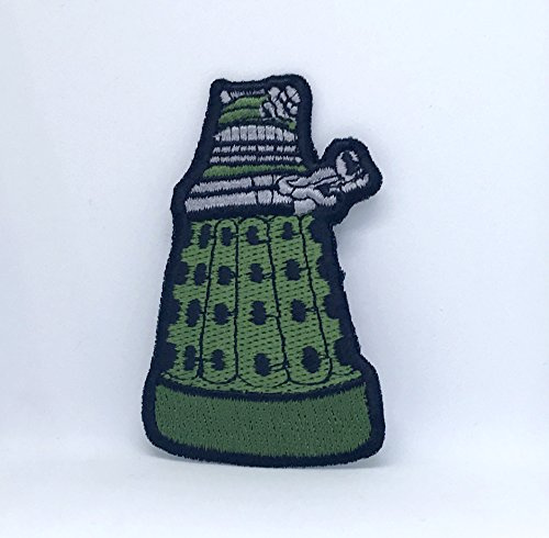 Dalek Doctor Who Aufnäher zum Aufbügeln oder Aufnähen.