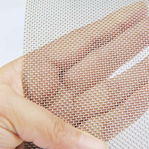 TIMESETL 304 Edelstahl-Drahtgeflecht 20 Maschen – 30 cm x 60 cm – Nagetiernetz Insektennetz Schränke Drahtgitter Fenster Fliegengitter