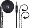 YINYOO Newest 8 Core Silver Plated Copper Cable 2pin 0.75mm Earphone Cable with 2.5mm Plug for ZSN ZS10 Pro ZSN Pro AS16 ZSX KB Ear KBEAR KB10 KB06 CA4 C12 Topaz(2pins 2.5mm)