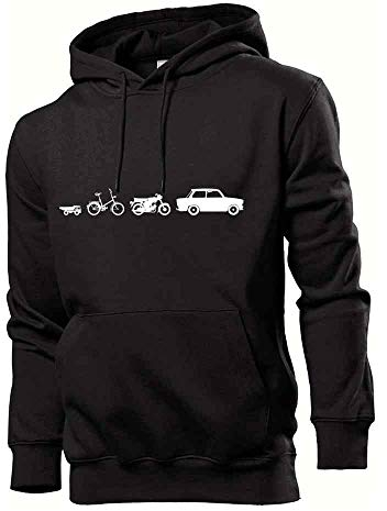 Generisch Mobile DDR Evolution Männer Hoodie Sweatshirt Schwarz M
