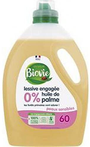 Biovie lessive liquide concentrée pour peaux sensibles 60 lavages