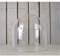 EMH Cloche circulaire en verre soufflé à la bouche Taille M 25 cm