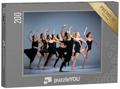 puzzleYOU: Puzzle 200 Teile „Ballett-Tänzerinnen in Positur“ – aus der Puzzle-Kollektion Tanz, Menschen