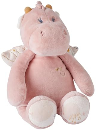 Noukie's NOUKIES - Schmusetuch für Kinder - Kleines Plüschtier Joy - Schmusetuch aus Bio-Baumwolle - Kindgerechte Größe (25 cm)