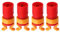 TEHAUX Tools Screw Holder Clamp Fixing Set, Screw Gripper Holding Tool for Woodworking, Bit Universal Fixing Sleeve, Hand Screw Clamps, 4pcs Abs Hand Tools
