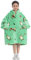 Ksnnrsng Kinder Tragbare Decken Übergroße Hoodie Sweatshirt Decken für Jungen Mädchen Teenager, Pullover Kapuzenpullover Oversized Tragbare Decke Weich Bequeme warmes (Grüne Avocado, 3-6 Jahre)