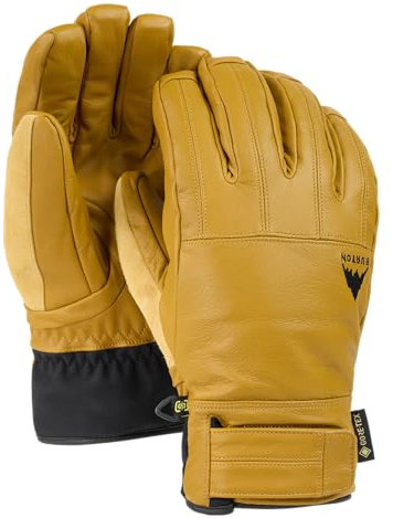 Burton Gondy Herren Ski- und Snowboard-Winterhandschuhe aus Gore-Tex-Leder, Größe S