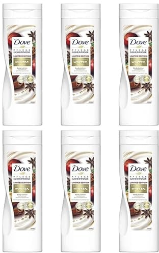 Dove Care Secrets Body Lotion Relaxing Winter Ritual with Sandalwood, 250 ml (Pack of 6)