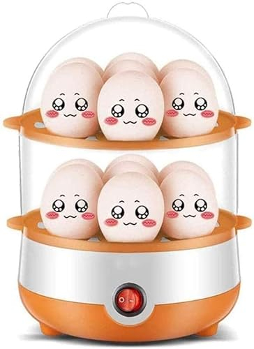 OUSIKA Multi Function Rapid Electric Egg Cooker Fast Egg Boiler Steamer Automatic Shut Off Steam