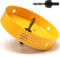 Sega a tazza da 160 mm, fresa a tazza bimetallica HSS con punta da trapano per legno, plastica, PVC, fibra di vetro e cartongesso, giallo