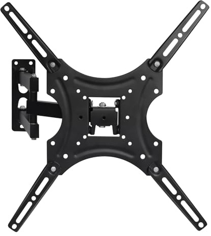 SI Soporte TV Pared Articulado para Pantallas de TV de 32-55 Pulgadas, Soporte TV Pared Inclinable para Televisores de hasta 22 kg, VESA MÁX 400x400mm
