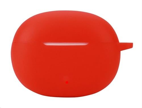 GIOPUEY Hülle Kompatibel mit Honor Choice Earbuds X5, Silikon Stoßfeste Schutzhülle, Ultradünn Case Cover, Kein Geruch, Hülle Silikon - Rot