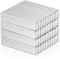 MAGXCENE 40 Stück Magnete Stark 20x4x2 mm, Mini Magnete Kleine Neodym Magnete Extra Stark, Magnete Rechteckig für Magnettafel, Pinnwand, Küchenschrank, Whiteboard, Magnetboard