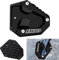 Modeer Kompatibel mit Hon.da NT 1100 / NT1100 DCT 2022 2023 2024 2025 Motorrad CNC seitenständer Fußseiten Verlängerungspolster nt 1100 Zubehör (1100-Schwarz)