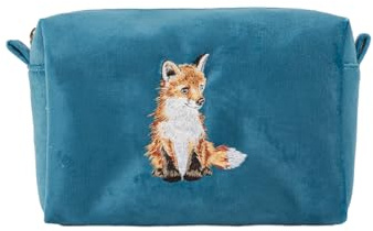Wrendale Designs by Hannah Dale 'Daydreamer' Fox Embroidered Make Up Bag