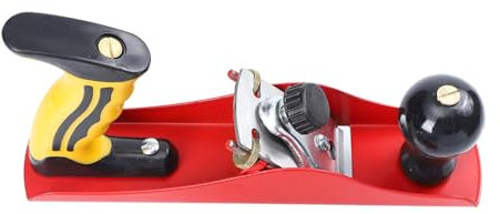 Holibanna cepilladora para trabajar la madera suavizado Herramientas manuales materiales herramienta de mano de carpintero Herramienta de carpintería el plastico rojo Color Aleatorio