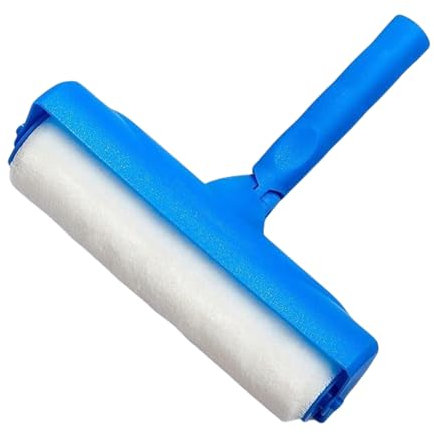 Générique Rouleau À Peinture Murale,Rouleau À Peinture De 25 Cm Avec Manche | Outil De Peinture Anti-Gouttes Pour Meubles Portes Armoires Et Rénovation Domestique