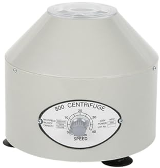 Machine électrique de mini centrifugeuse de sang d'hématocrite médical à basse vitesse de 800 for la centrifugeuse de laboratoire
