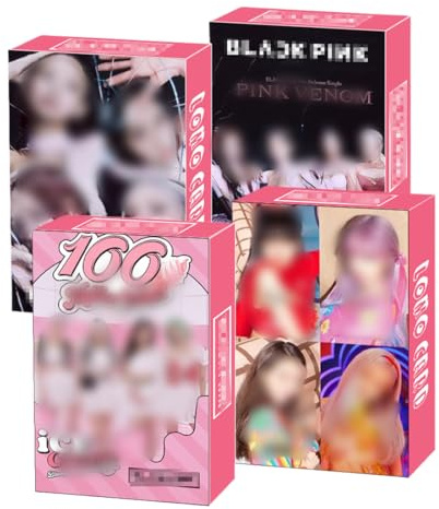 AYVRUOP Koreanischer Weiblicher Star BP Photocard Photocards 60 Stück Lomo Karten,K-Pop Sammelkarten,BP Album Photocards für Fans Kpop Merchandise Geschenkset,BP Merch,Fanartikel