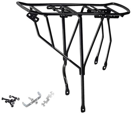 Oxtxuzdm Mountainbike Heckgepäckträger Gepäckträger Rennräder Regalaufhänger Fahrradtaschen Ständer Halterung Montagezubehör Mountainbike Regalaufhänger Fahrradtaschen Ständer