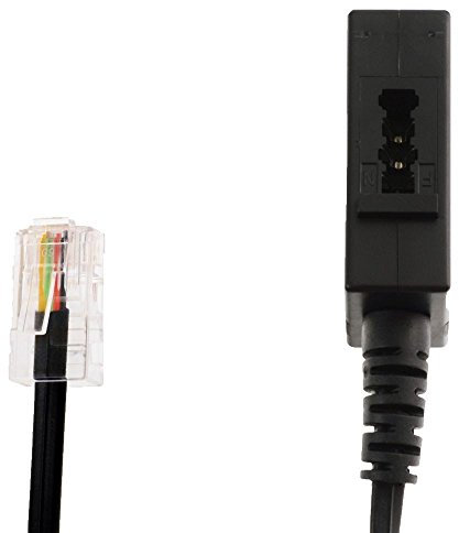 Helos Adapter RJ45 8P4C Stecker/TAE Universalbuchse
