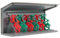 Kibri 38143 - H0 Deko Set Fahrradständer