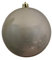 große Christbaumkugel 140 mm perle champagner 15cm Weihnachtskugel