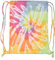 Colortone Batik Stoffbeutel 'Sports Sack' | Batik Turnbeutel Damen mit verschiedenen Mustern | Festival Accessoires aus Baumwoll-Mix | Handgefärbtes Design Frauen Männer Kinder | Eternity