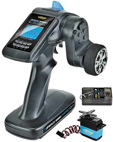 Carson 500500056 - FS 3K Reflex Wheel Pro 3 LCD 2.4G-Marine