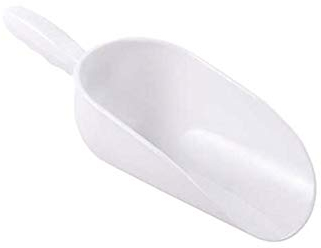 Gilac - Pala para harina (34 cm), color blanco