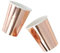 Ginger Ray Rose Gold - Bicchieri di carta per feste, 8 pezzi, colore: Rosa