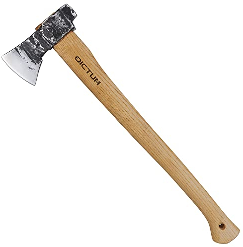 DICTUM® Bushman-Axt mit Lederscheide