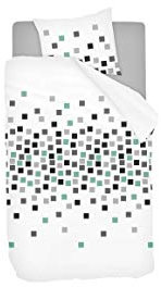 Snoozing Pieter Bettbezug, 140 x 200 / 220 cm, inkl. 1 Kissenbezug, Grau