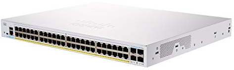 Cisco Business CBS350-48P-4X Managed Switch | 48 GE-Ports | PoE | 4 x 10G-SFP+ | Begrenzter Lebenszeitschutz (CBS350-48P-4X)