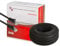 LINK LK6A100BL – Rolle Netzwerkkabel Kategorie 6A ungeschirmt UTP AWG24 Halogenfrei, flexibel, Farbe Schwarz, 100 m, beidseitig ummanteltes Kabel