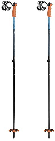 LEKI Unisex-Adult Skistock, Denim Blue-White, Einheitsgröße