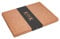 Schamottplatte 400 x 300 x 30 mm - rötliche Farbe - Lebensmittelecht - Schamottsteine - Schamotteplatte - Schamott - Feuerraum Auskleidung - Pizzastein - Backstein - Brotbackstein
