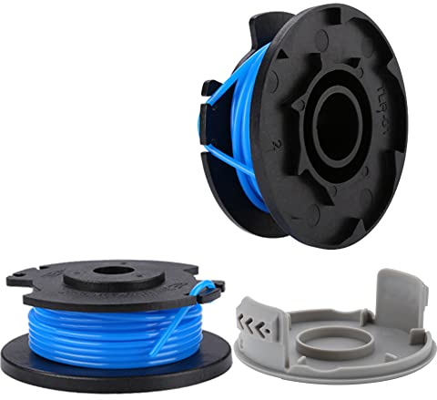 Moritale Fadenspulen für Ryobi One+ RAC124 AC14RL3A OLT1823 OLT1832 18V 24V 40V Rasentrimmer Fadenschneider (2 Stücke)