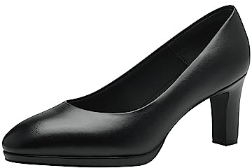 Tamaris Damen Pumps, Schwarz, 38 EU