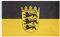 MUWO Flagge 16 deutsche Bundesländer + Mallorca 90 x 150 cm, doppelseitige Gartenflagge, wetterbeständige Fanflagge, Polyester Länderflagge Deutschland, mit Metallösen. (Baden-Württemberg)