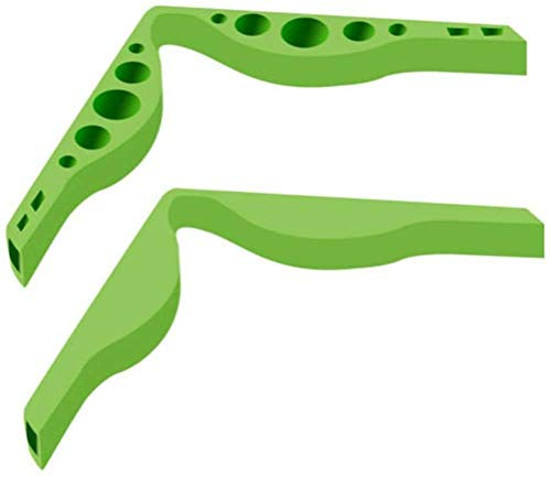 ACCROL 5 Stück Nebelfreies Zubehör Für Masken Brillen, Silikon Anti-Fog Nose Bridge Pads, Antibeschlag Silikon Nasenbrücke Verhindert Das Beschlagen Von Brillen Maske (Color : Grün)