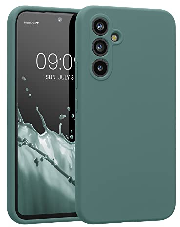 kwmobile Hülle kompatibel mit Samsung Galaxy A54 5G Hülle - A54 Case gummiert - Silikon Handyhülle - Schutzhülle Arctic Night