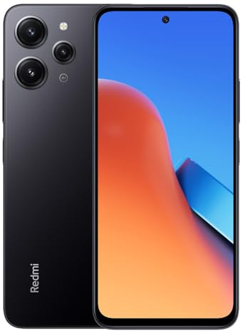 Xiaomi Smartphone Redmi 12 8GB/256 GB 6.79 FHD+ DotDisplay Screen 5000mAh 18W Fast Charging 50 MP Triple Camera (Black)