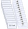 50 Stück Namensschilder, Transparent 90 * 56mm Namensschilder für Kleidung Namenschilderhülle mit Clip für Schulen Büro