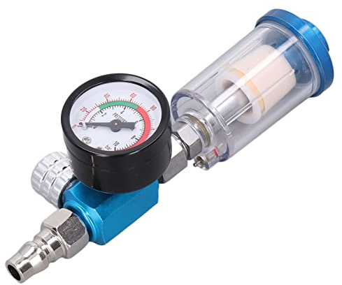 Pistola Pulverizadora Regulador de Aire Herramienta Junta Reguladores de Rosca Accesorio Mf01 Neumático Mf07 Hierro 140Psi Hierro Plástico Pulverizador Neumático para Pistola 4