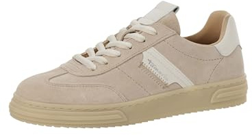 Tamaris Damen Sneaker Low Leder, braun, 40 EU